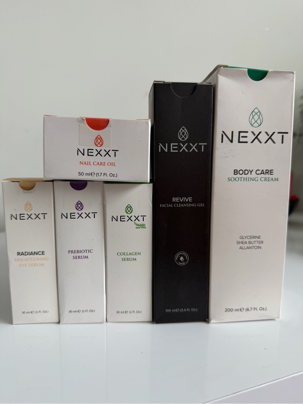 New NEXXT Skincare Set of 6 Products
